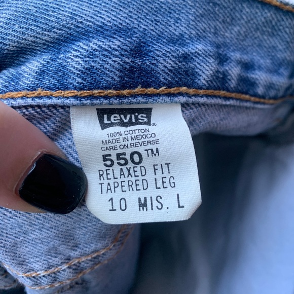 Vintage 2001 Levi’s 550 Relaxed Fit Tapered Leg - Picture 6 of 8